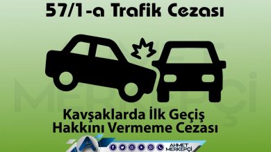 57/1-a Trafik Cezası Nedir? Kavşakta Geçiş Hakkına Uymama Cezası 2026 trafik 57/1-a trafik cezası kavşaklarda ilk geçiş hakkını vermemek olarak bilinmektedir. 132 lira ceza yazılmaktadır. 57/1a itiraz dilekçesi ve 57 1a nedir sizler için açıkladım